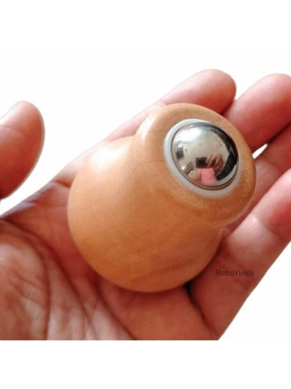 Stainless Steel Facial Roller Eye Massage Tool Skincare